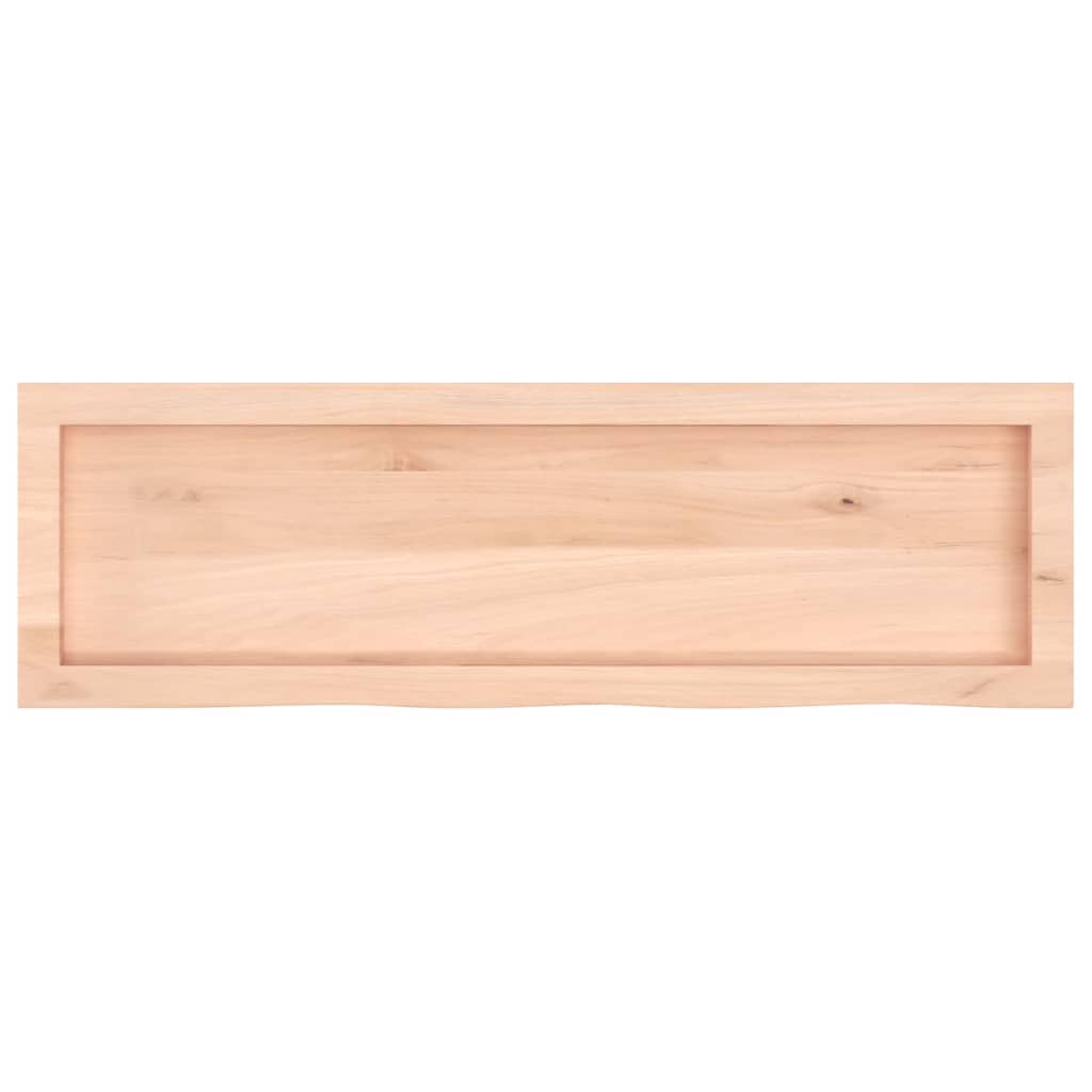 Etagère murale 100x30x(2-4) cm bois de chêne massif non traité