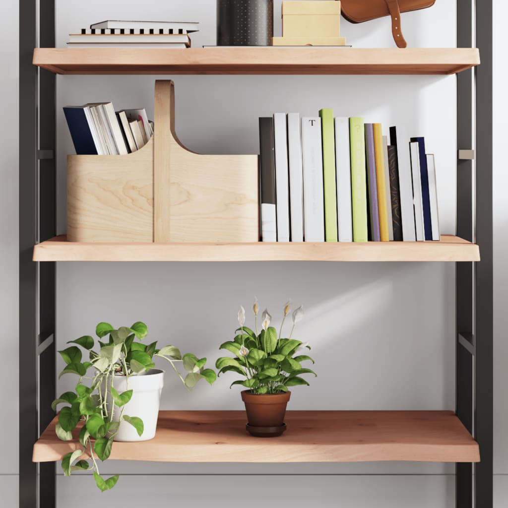 Etagère murale 100x50x(2-4) cm bois de chêne massif non traité