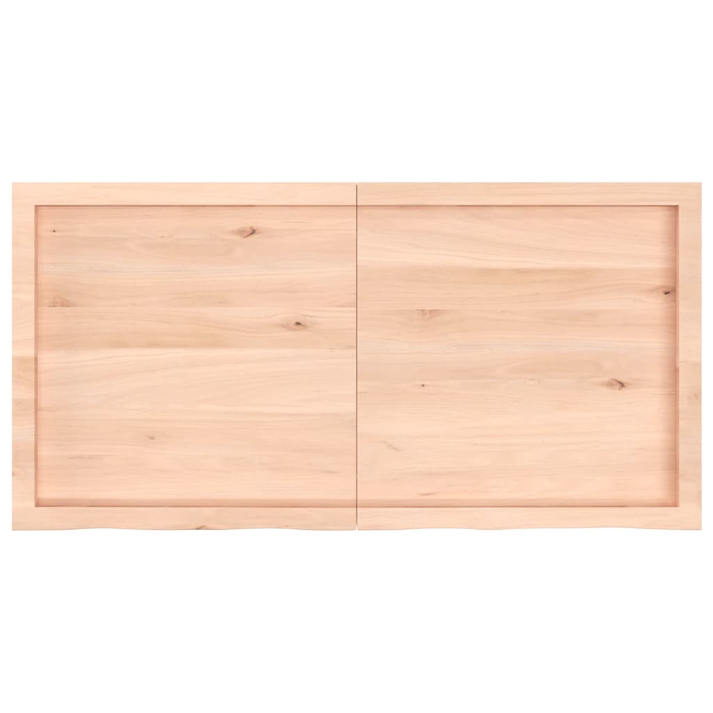 Etagère murale 120x60x(2-6) cm bois de chêne massif non traité