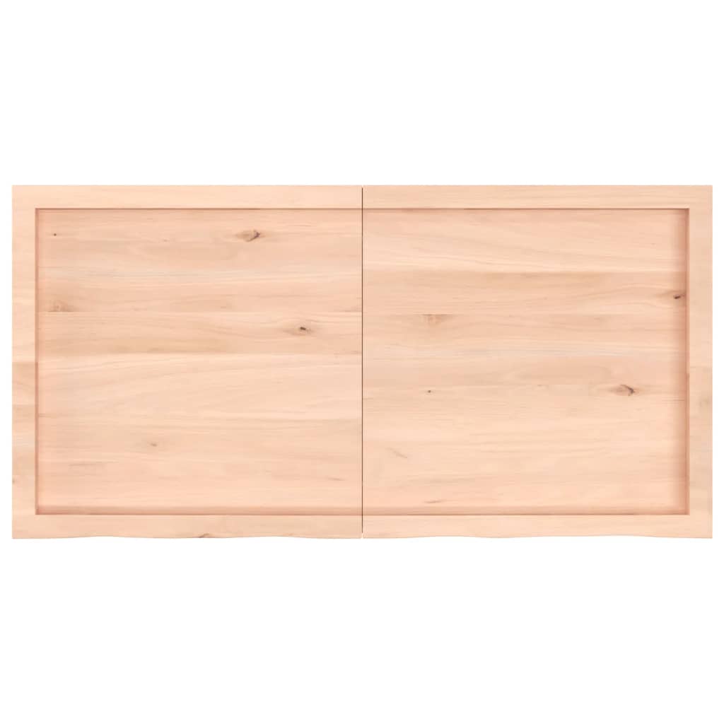 Etagère murale 120x60x(2-6) cm bois de chêne massif non traité