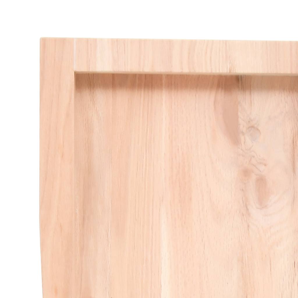 Etagère murale 120x60x(2-6) cm bois de chêne massif non traité