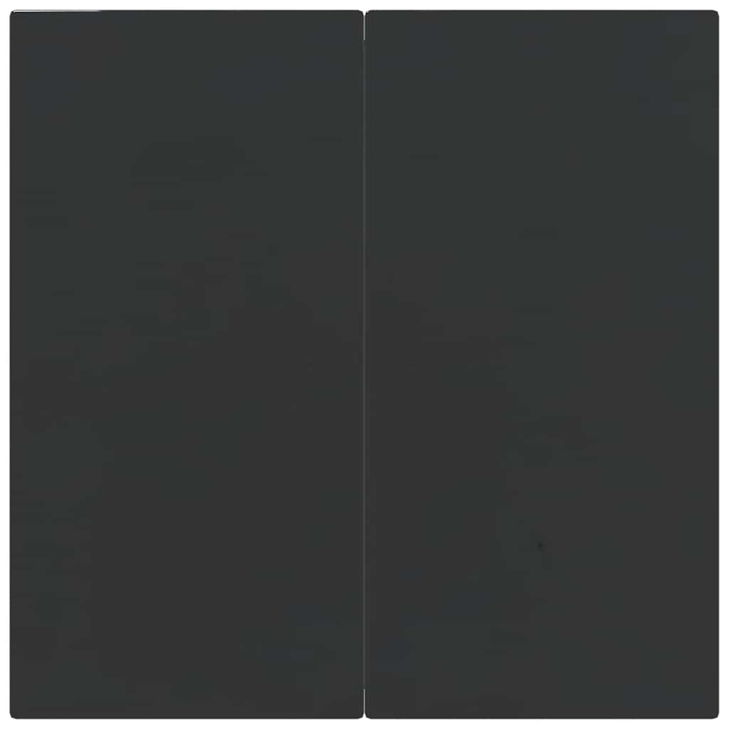 5-tlg. Garten-Essgruppe Schwarz Poly Rattan