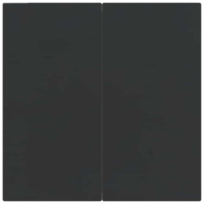 5-tlg. Garten-Essgruppe Schwarz Poly Rattan