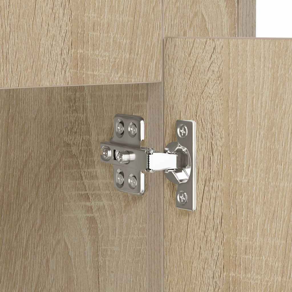 Sideboards 3 Stk. Sonoma-Eiche Holzwerkstoff