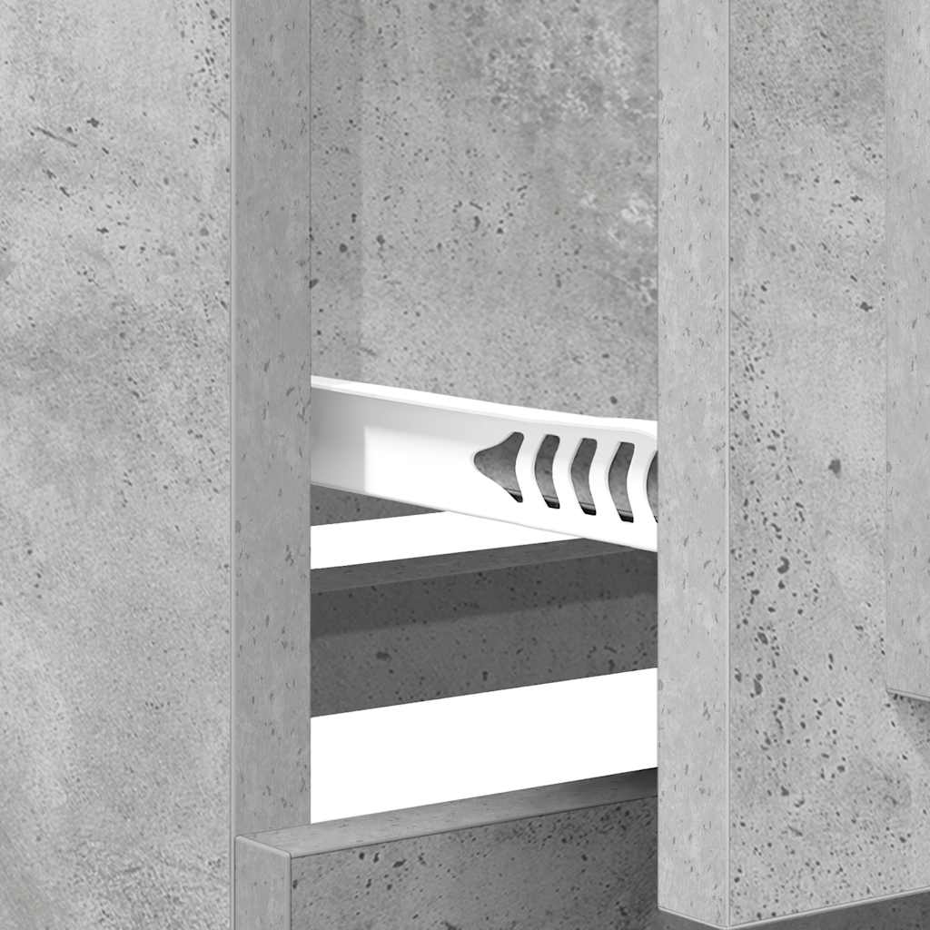 Sideboards 3 Stk. Betongrau Holzwerkstoff