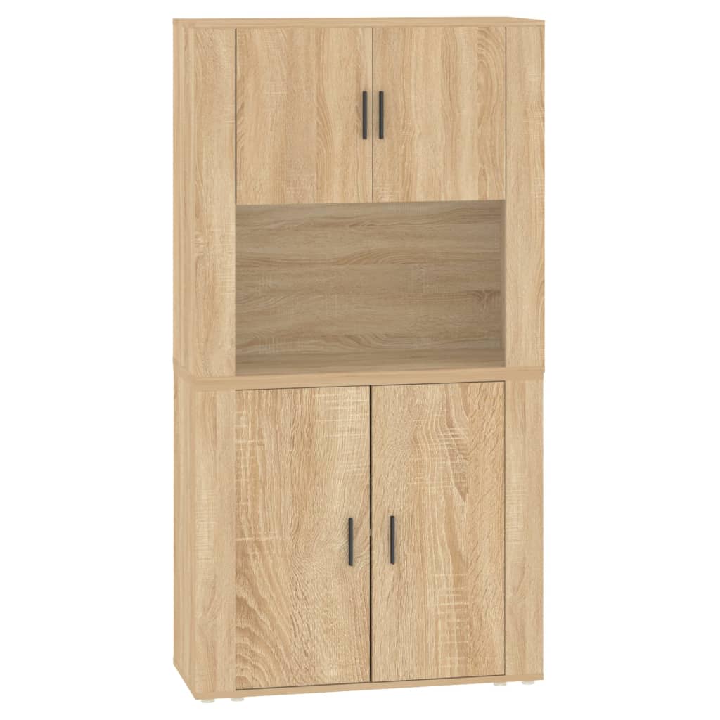 Highboard Sonoma-Eiche Holzwerkstoff