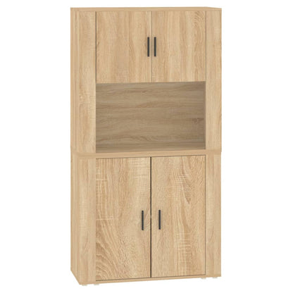 Highboard Sonoma-Eiche Holzwerkstoff