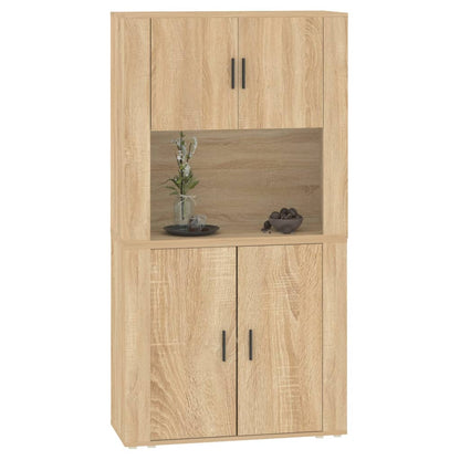 Highboard Sonoma-Eiche Holzwerkstoff