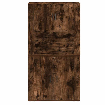 Highboard Räuchereiche Holzwerkstoff