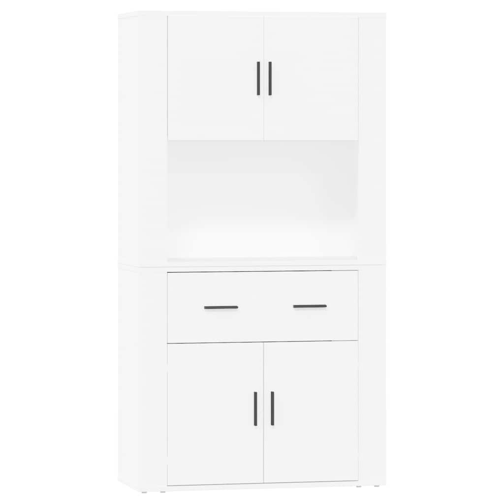Highboard Weiß Holzwerkstoff
