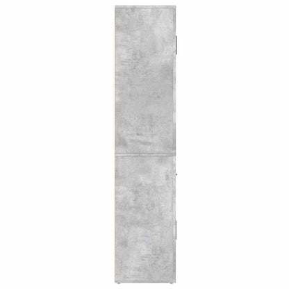 Highboard Betongrau Holzwerkstoff