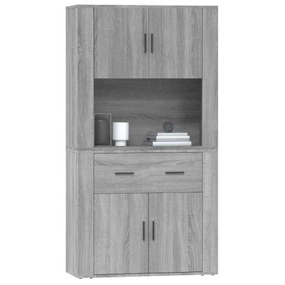 Highboard Grau Sonoma Holzwerkstoff