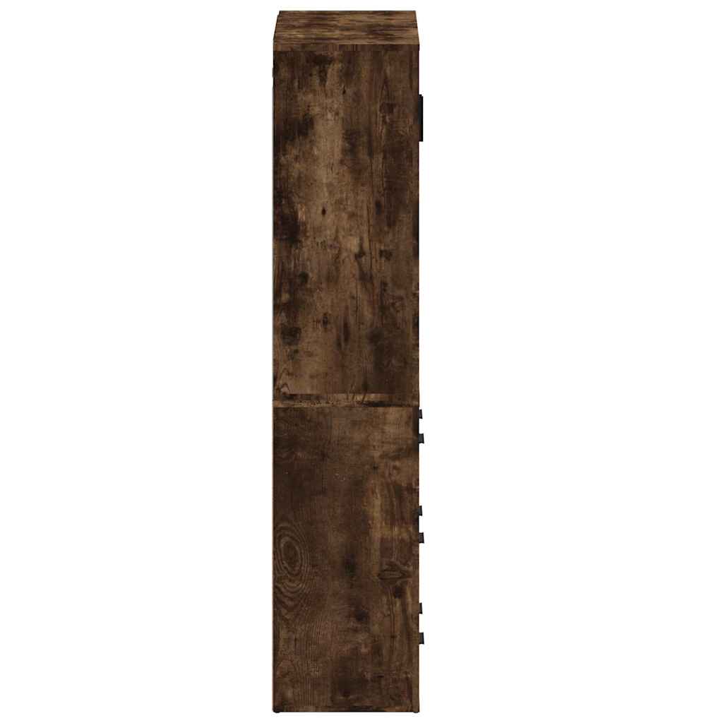 Highboard Räuchereiche Holzwerkstoff