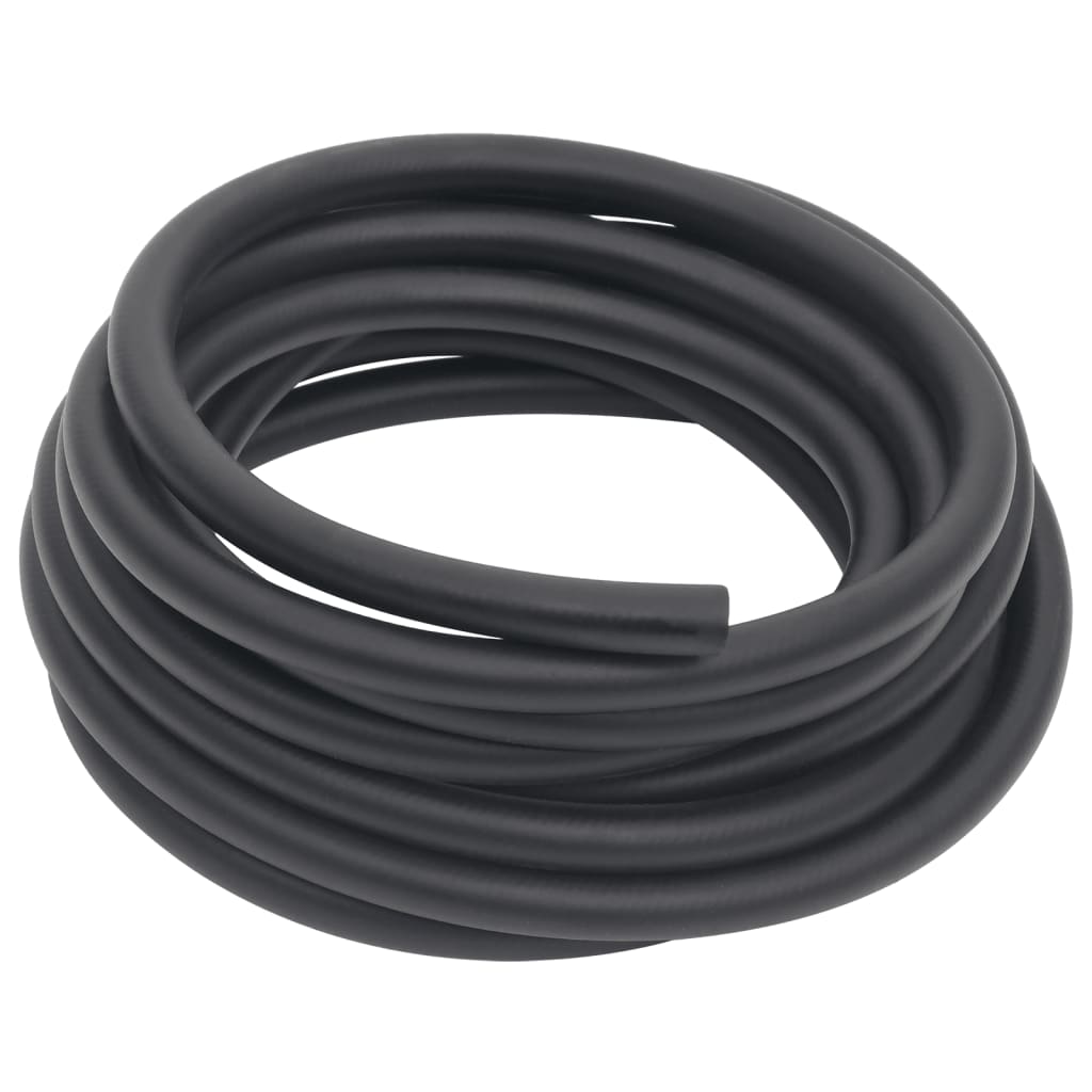 Hybrid-Luftschlauch Schwarz 0,6" 5 m Gummi und PVC