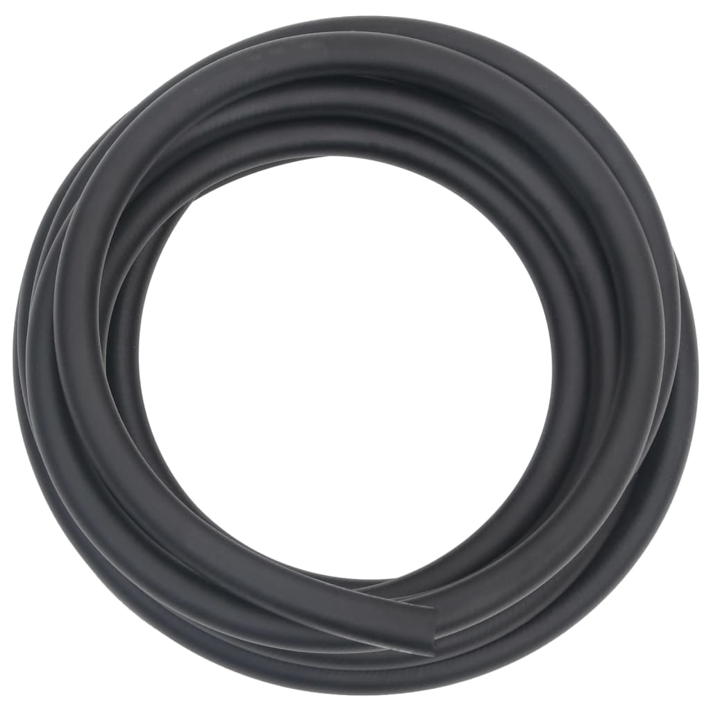 Hybrid-Luftschlauch Schwarz 0,6" 5 m Gummi und PVC