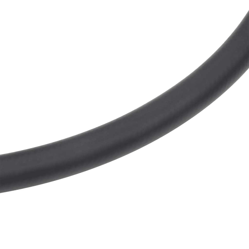 Hybrid-Luftschlauch Schwarz 0,6" 5 m Gummi und PVC