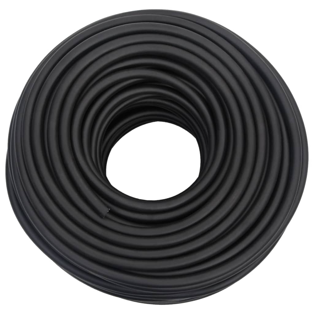 Hybrid-Luftschlauch Schwarz 0,6" 20 m Gummi und PVC