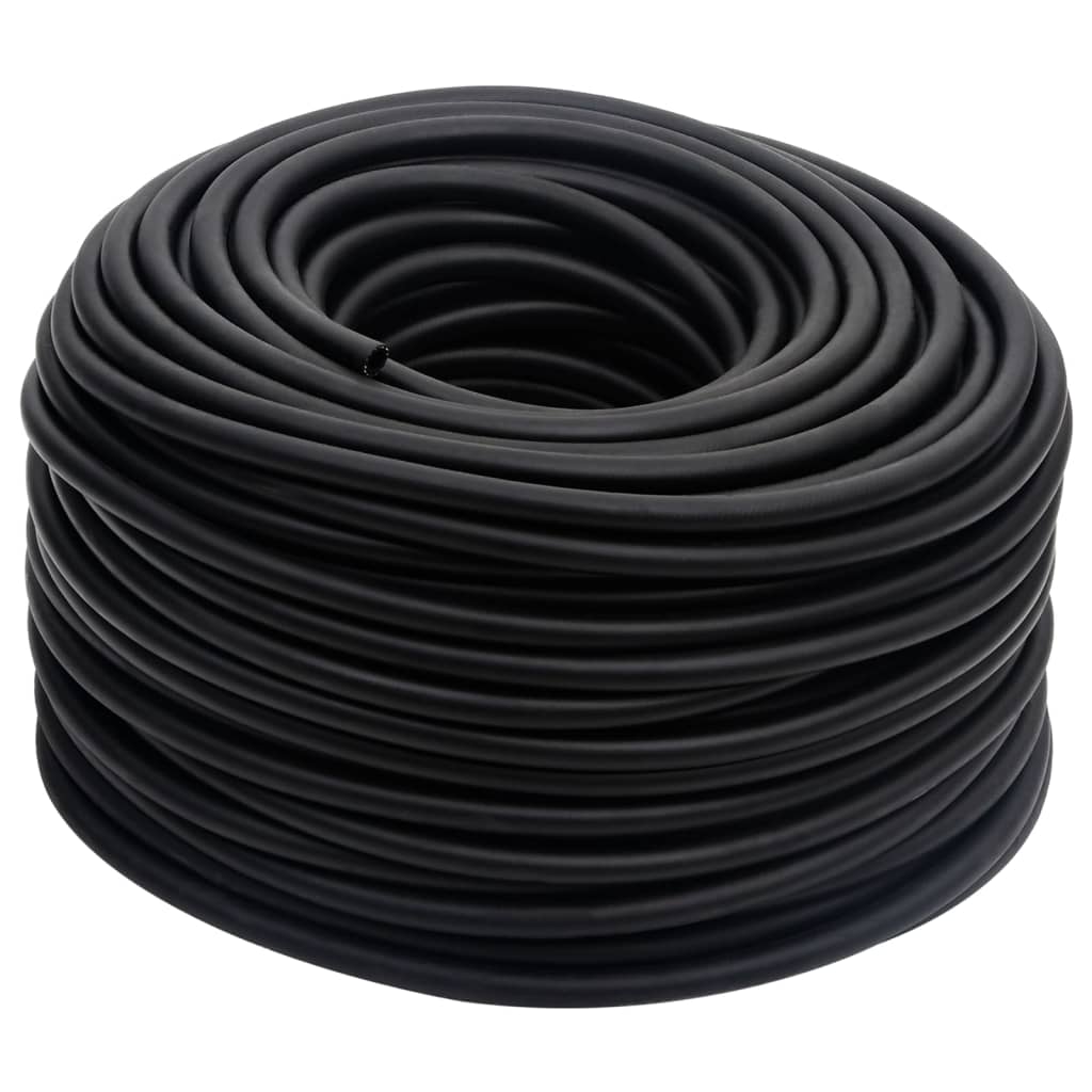 Hybrid-Luftschlauch Schwarz 0,6" 100 m Gummi und PVC