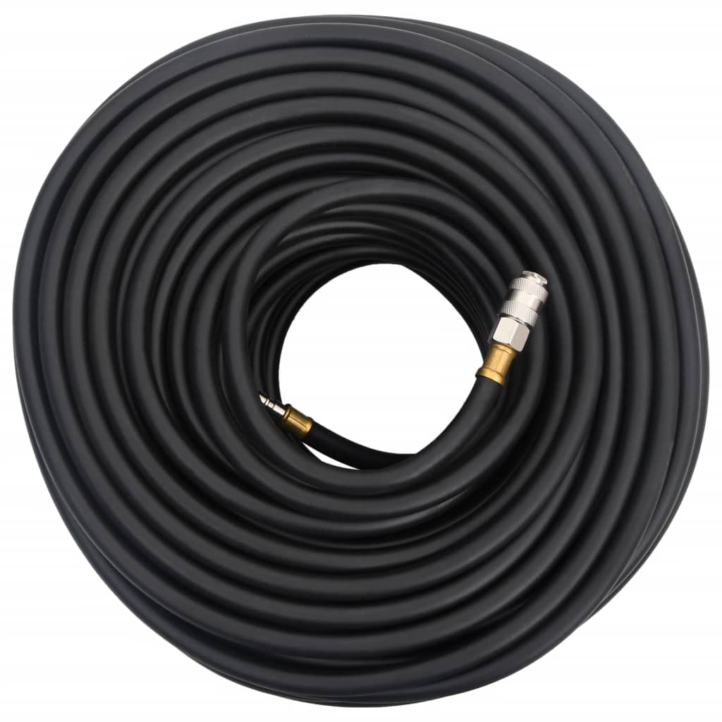 Hybrid-Luftschlauch Schwarz 0,6" 100 m Gummi und PVC