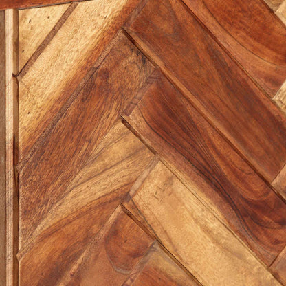 Sideboard Honigbraun 160 x 30 x 80 cm Massivholz Akazie