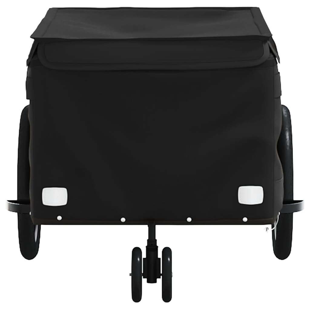 Remorque à vélo noire 30 kg en fer