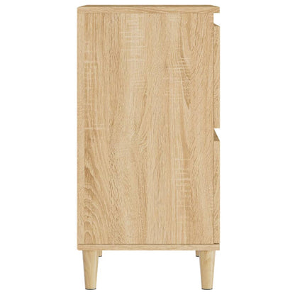 Sideboards 3 Stk. Sonoma-Eiche 60x35x70 cm Holzwerkstoff