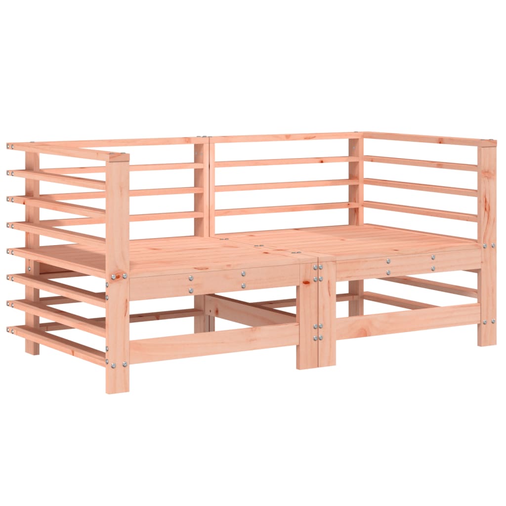 6-tlg. Garten-Lounge-Set Massivholz Douglasie