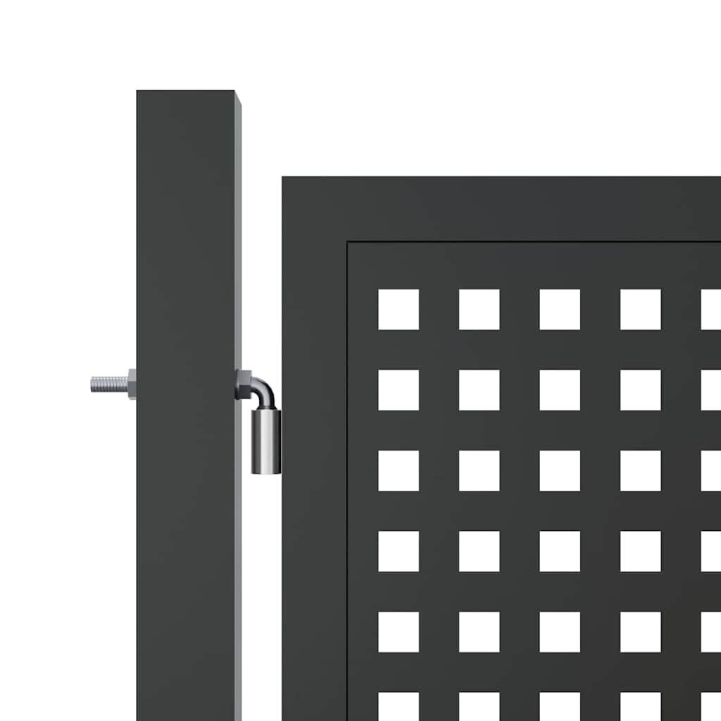 Gartentor Anthrazit 300x175 cm Stahl
