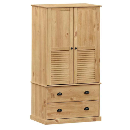 Kleiderschrank VIGO 90x55x170 cm Massivholz Kiefer