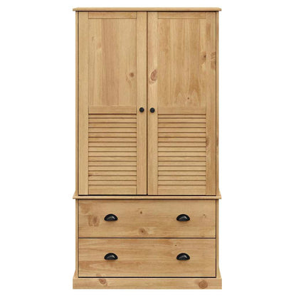Kleiderschrank VIGO 90x55x170 cm Massivholz Kiefer