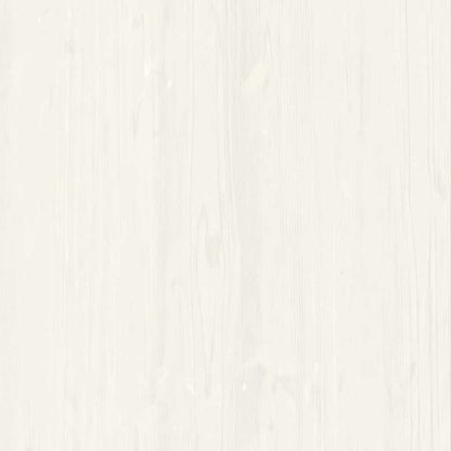 Kleiderschrank VIGO Weiß 90x55x170 cm Massivholz Kiefer