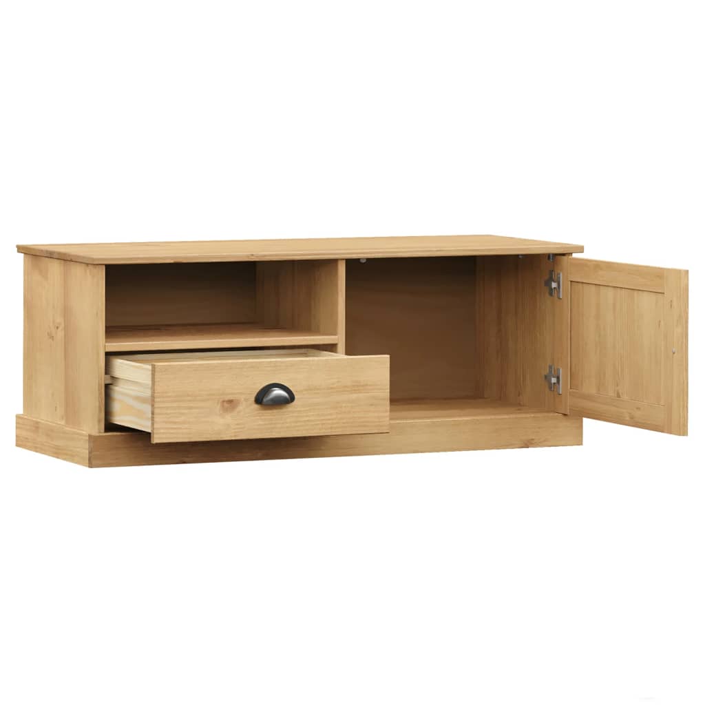Meuble TV VIGO 106x40x40 cm en pin massif