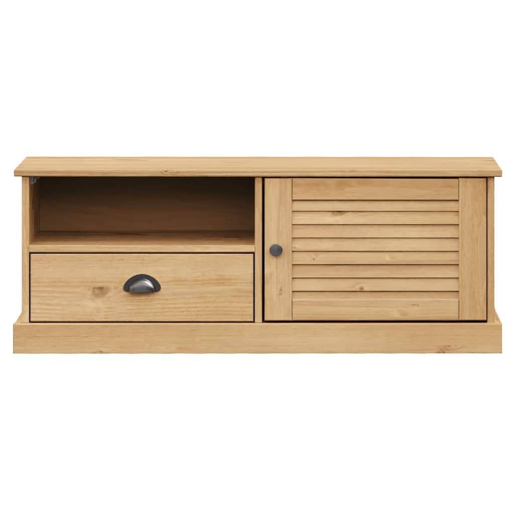 Meuble TV VIGO 106x40x40 cm en pin massif