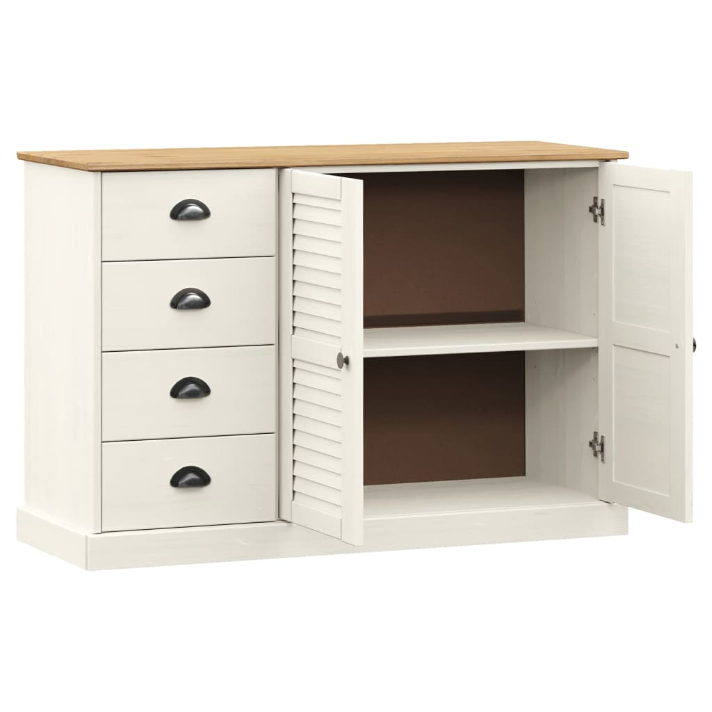 Sideboard mit Schubladen VIGO 113x40x75 cm Massivholz Kiefer