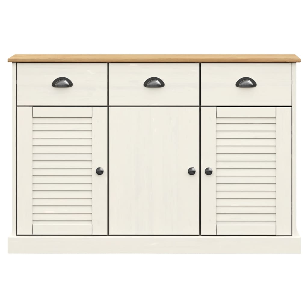 Sideboard mit Schubladen VIGO 113x40x75 cm Massivholz Kiefer
