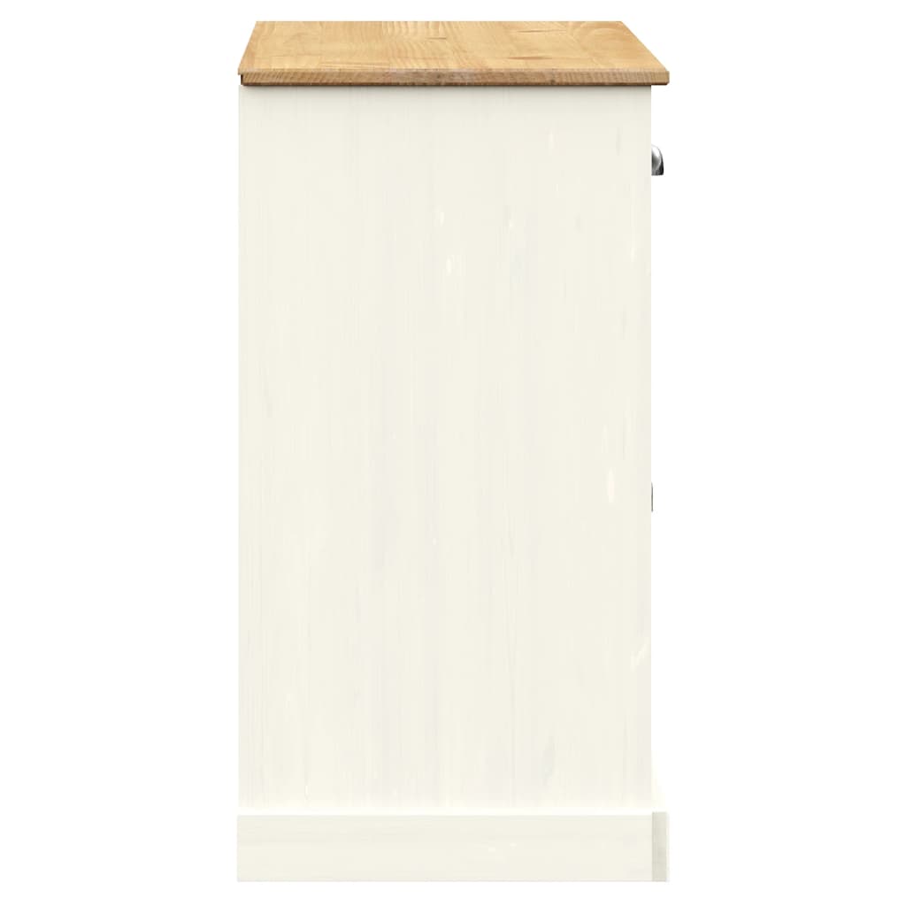 Sideboard mit Schubladen VIGO 113x40x75 cm Massivholz Kiefer