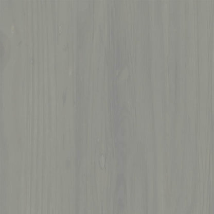 Bücherregal VIGO Grau 85x35x170 cm Massivholz Kiefer