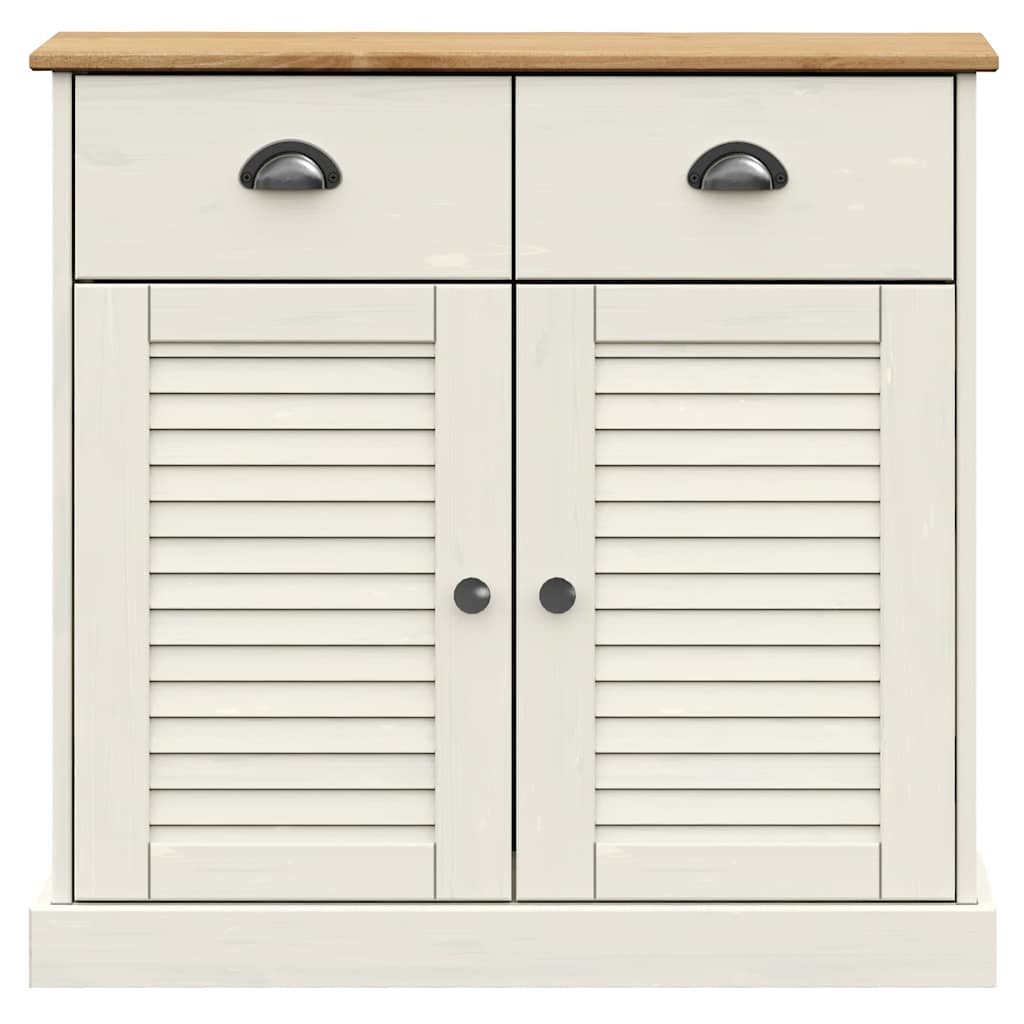 Sideboard mit Schubladen VIGO 78x40x75 cm Massivholz Kiefer