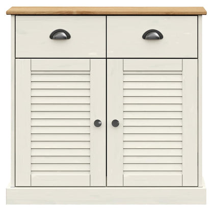 Sideboard mit Schubladen VIGO 78x40x75 cm Massivholz Kiefer