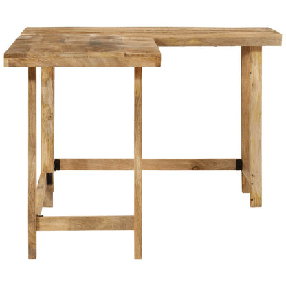 Schreibtisch 165x110x75 cm Massivholz Mango