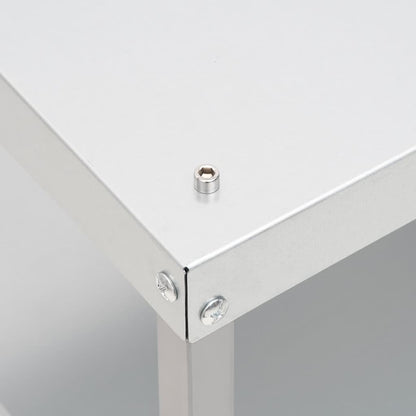 Räucherofen mit Tisch Verzinkter Stahl