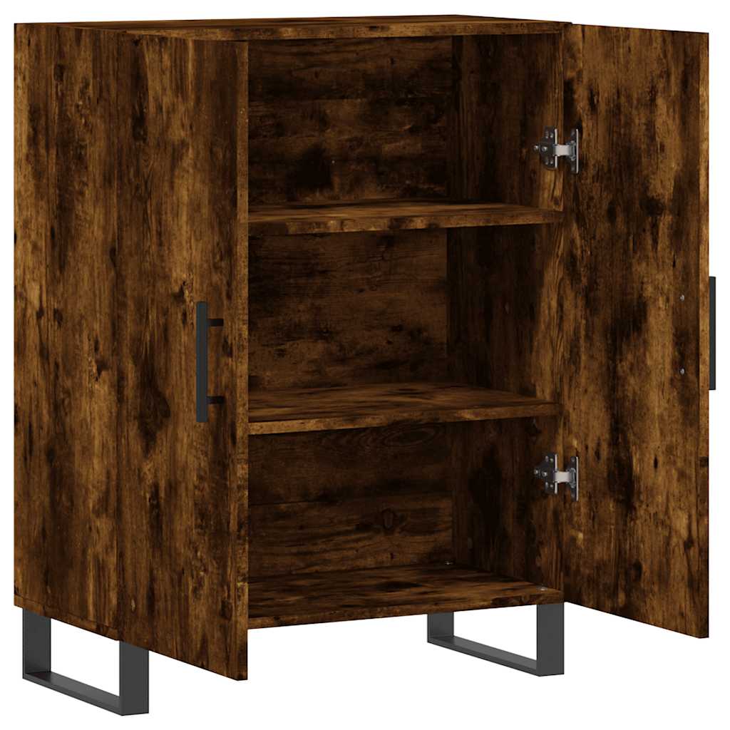 Sideboard Räuchereiche 69,5x34x90 cm Holzwerkstoff