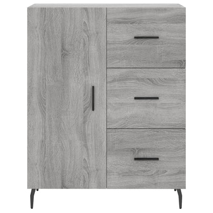 Sideboard Grau Sonoma 69,5x34x90 cm Holzwerkstoff