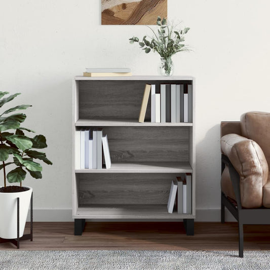 Armoire étagère gris Sonoma 69,5x32,5x90 cm en bois