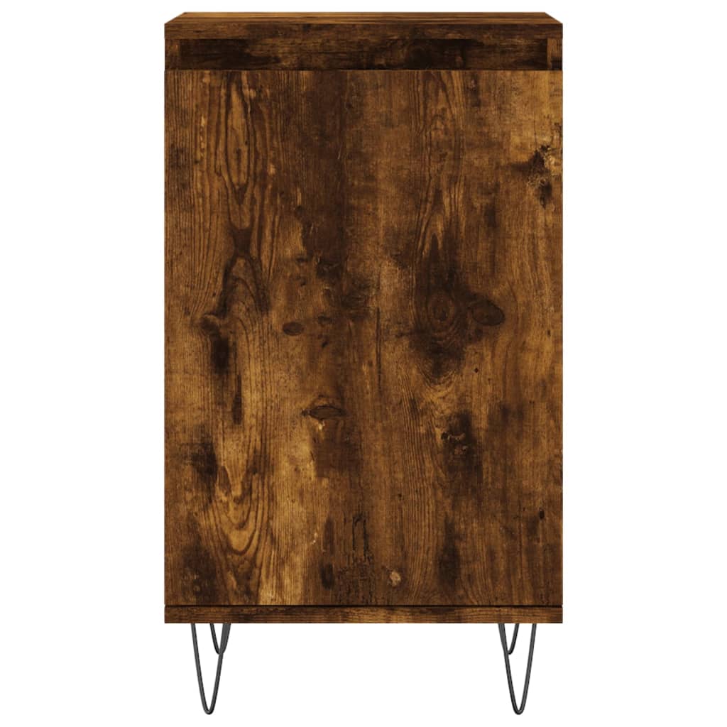 Sideboard Räuchereiche 40x35x70 cm Holzwerkstoff