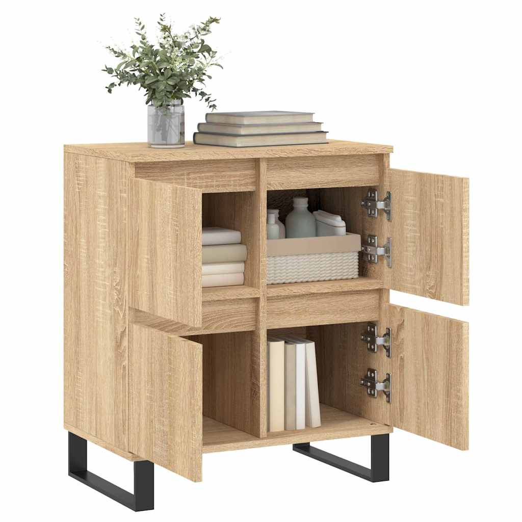 Sideboard Sonoma-Eiche 60x35x70 cm Holzwerkstoff