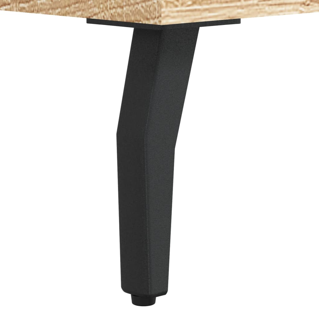 Meuble TV chêne Sonoma 150x30x44,5 cm matériau bois
