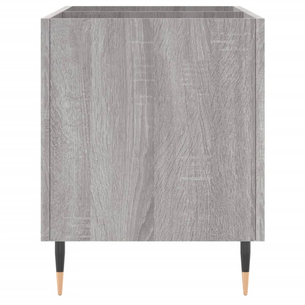 Armoire à panneaux gris Sonoma 74,5x38x48 cm matériau bois