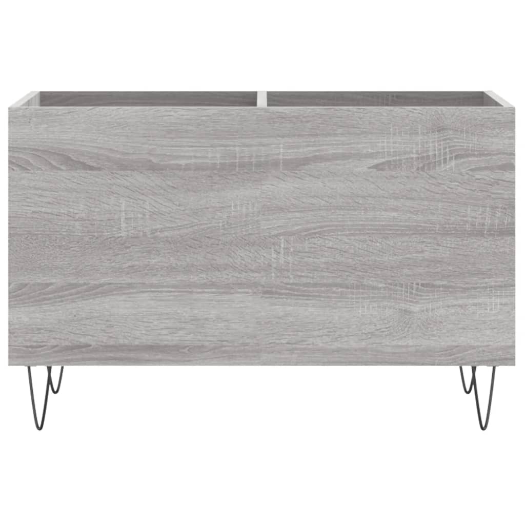 Armoire à panneaux gris Sonoma 74,5x38x48 cm matériau bois