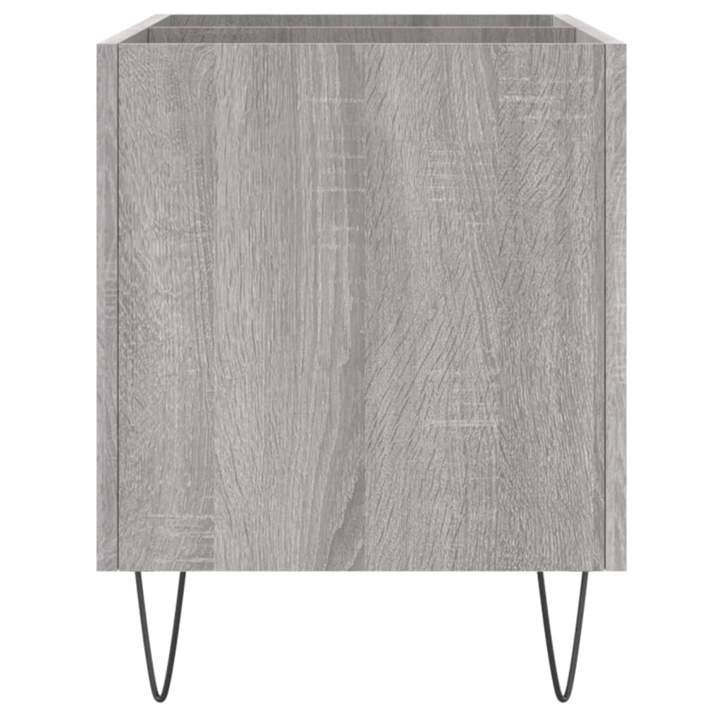 Armoire à panneaux gris Sonoma 74,5x38x48 cm matériau bois
